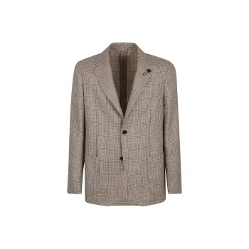 LARDINI Prince Of Wales pattern Blazer