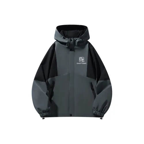 CAN·TORP Jackets Coats Unisex Dark Gray
