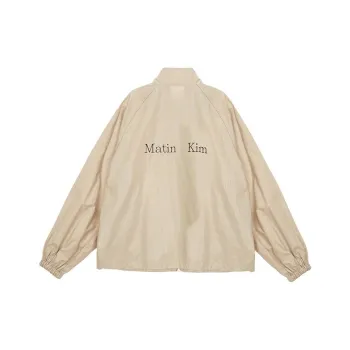 MATIN KIM SS24 Jacket Unisex Beige