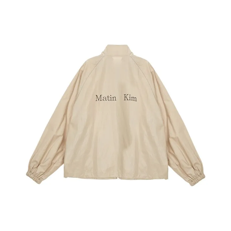 MATIN KIM SS24 Jacket Unisex Beige-0