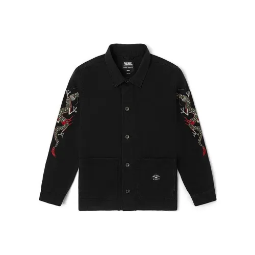 Vans Jackets Men Black