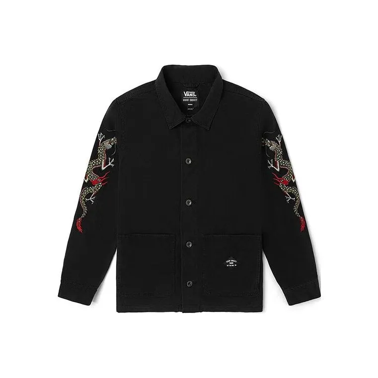 Vans Jackets Men Black-0