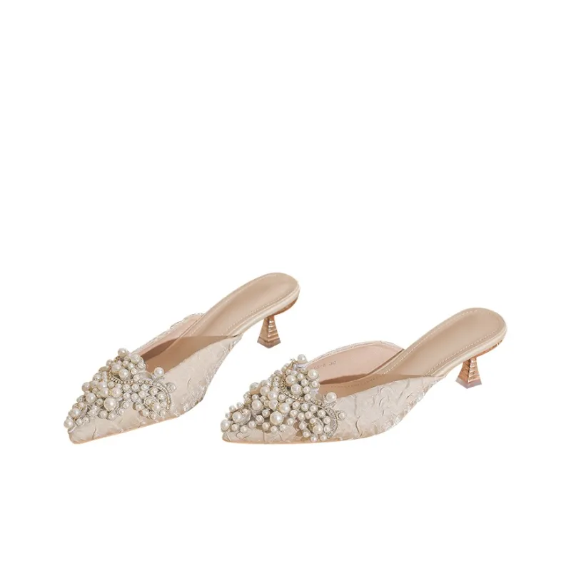 MCKP Rubber Sole Slip Resistant Closed Toe Slippers Women's-1