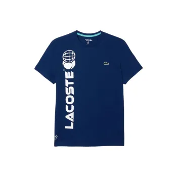 LACOSTE Logo print Jersey T shirt