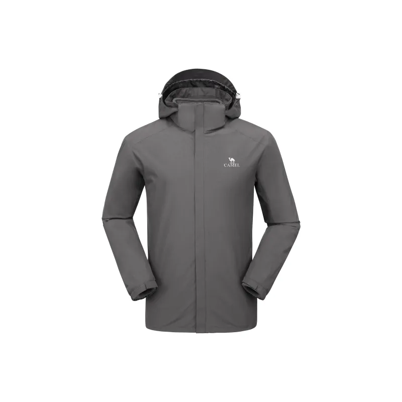 CAMEL Water Resistant Windproof Breathable Wear Resistant Windbreaker Jacket Men's-6