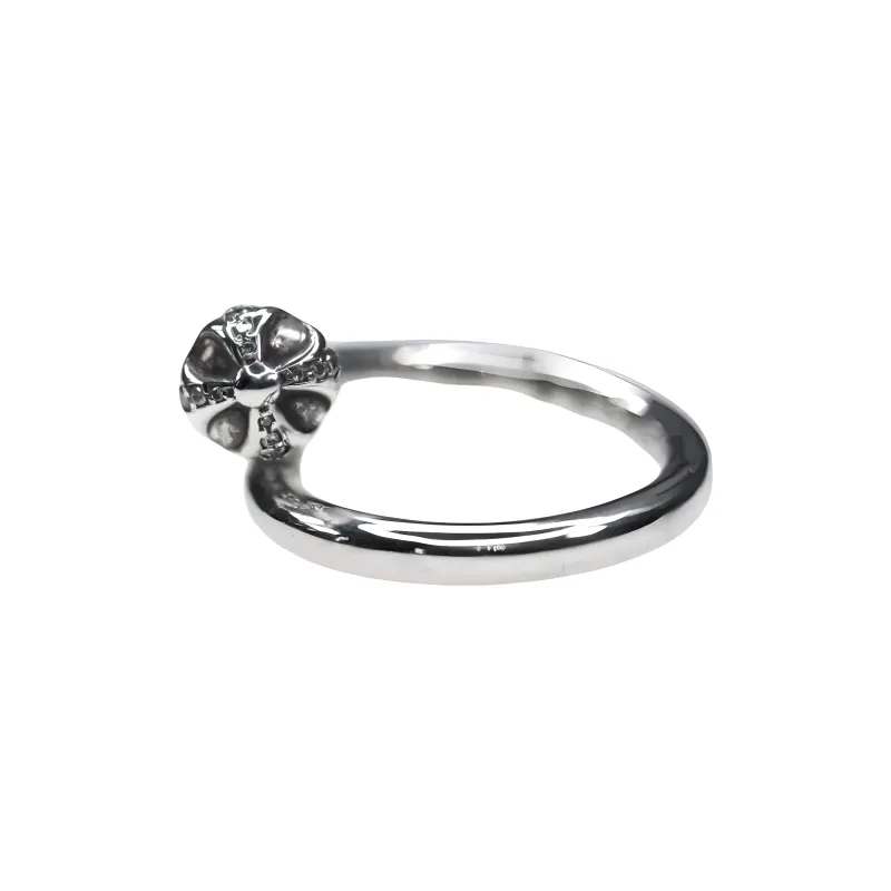 Chrome Hearts 925 Sterling Silver, Diamond Rings Unisex Silver-0