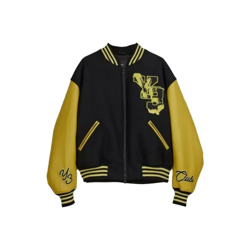 Y 3 Logo patch Letterman Jacket