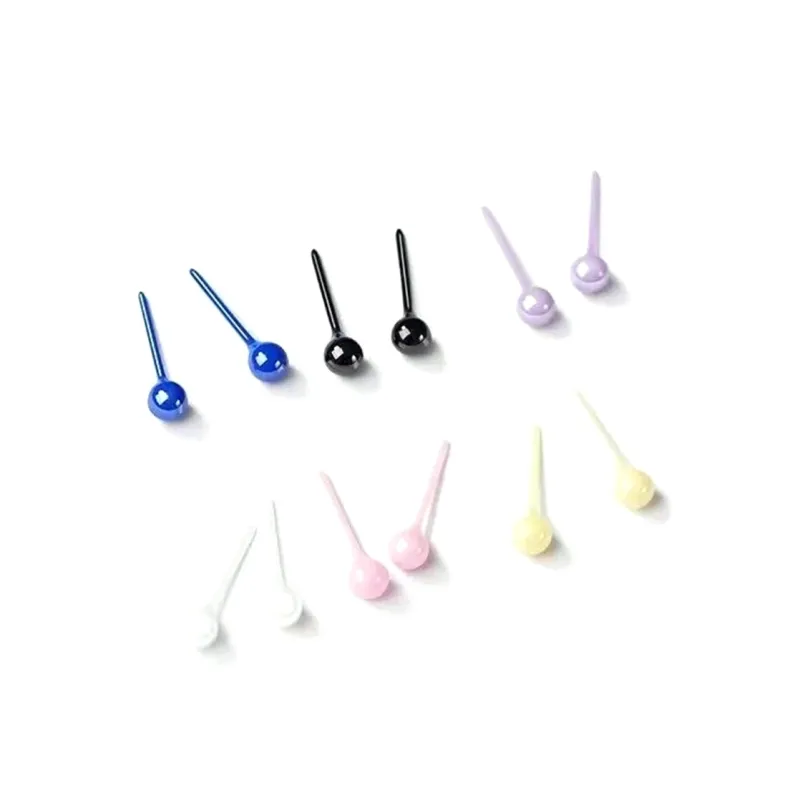 MIDNIGHT MOMENT Alloy Stud Earrings Unisex-6