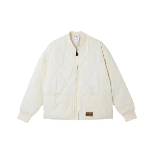 PUMA RETRO REVERIE PADDED BOMBER Jackets Coats Unisex Almond Candy Color