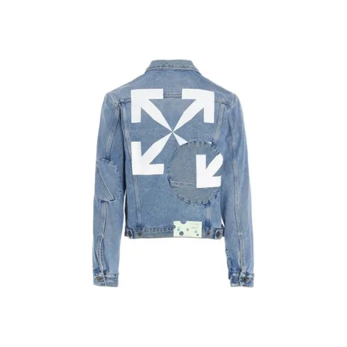 OFF WHITE Arrow Twist Denim Jacket '/'