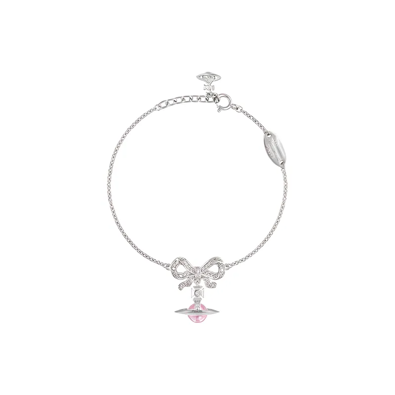 Vivienne Westwood Recycled Silver Cubic Zirconia Bracelets Women's Silver-0