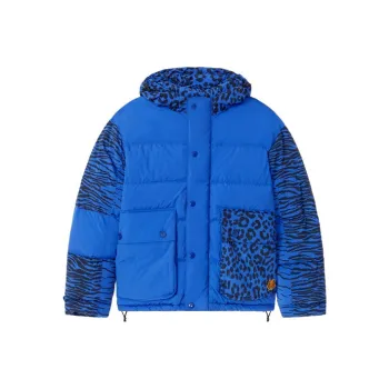 KENZO Puffer Jackets Men Blue