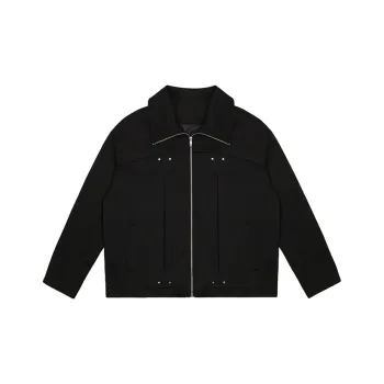 EMPTY REFERENCE x STUBBORN VISION Jacket Unisex Black