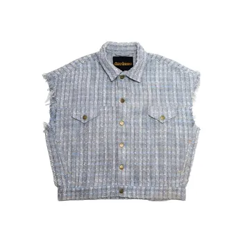 Drew House Crush Series Vests Unisex Blue