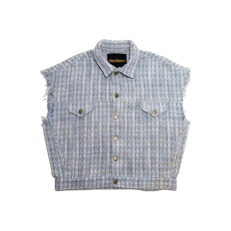 Drew House Crush Series Vests Unisex Blue-0