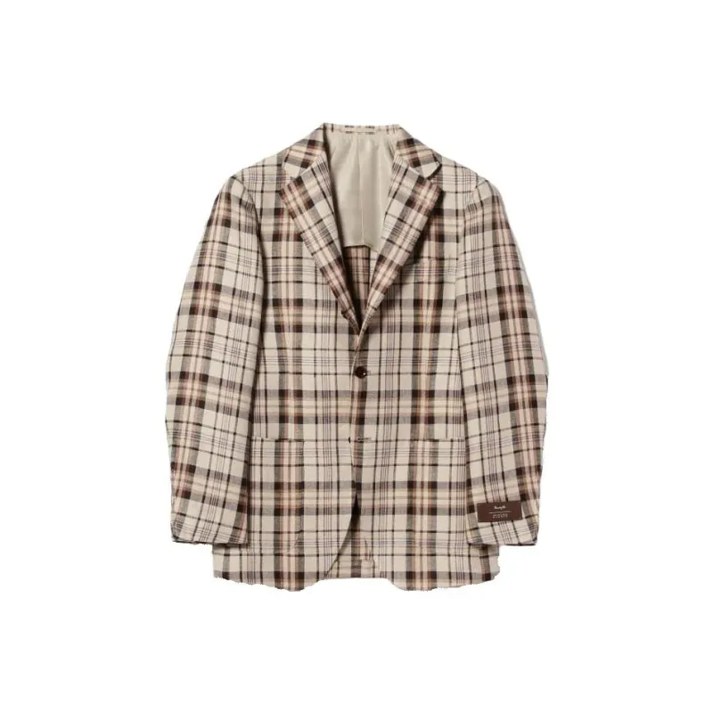 Beams Business Suit Men's Beige-0