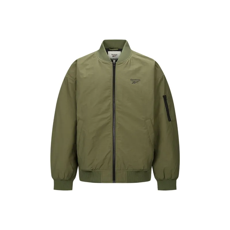 Reebok Jacket Unisex Army Green-0