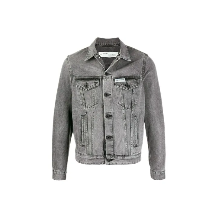 OFF-WHITE SS20 Jacket Men's Gray-0