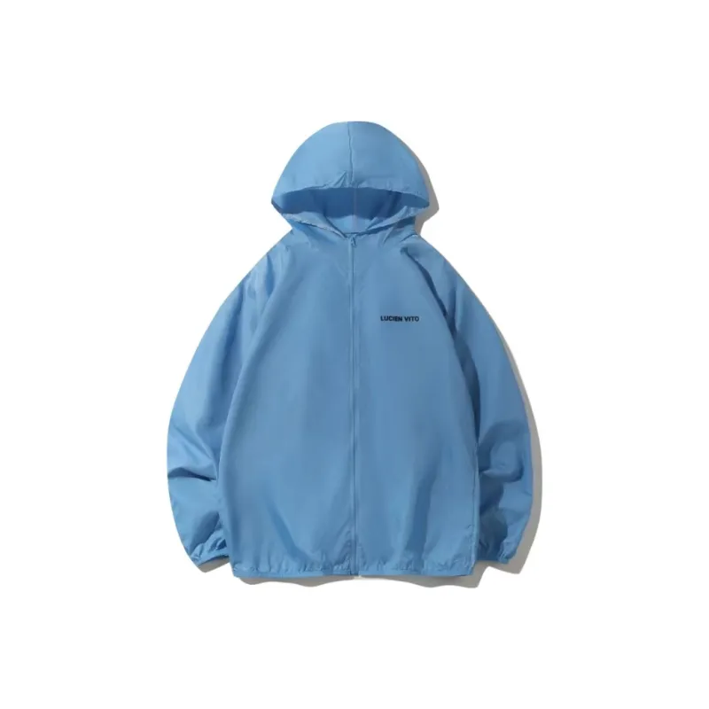 LUCIEN VITO Cooling Breathable Loose Fit Sun Protection Clothing Windproof Game Skin Jacket Coat Unisex-7