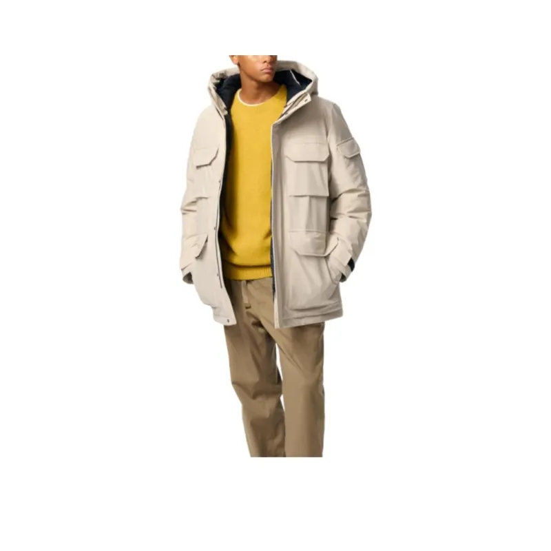 UNIQLO Down Jacket Men's Light Beige-0