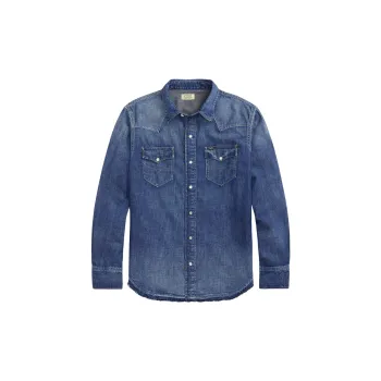 Polo Ralph Lauren Denim Jackets Men Blue