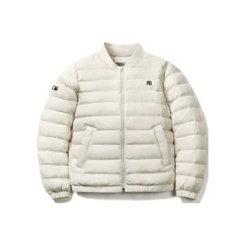 MLB Down Jacket Unisex Ivory White