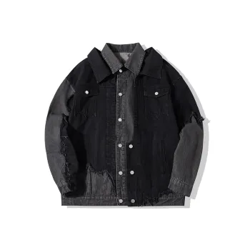 EPTISON Denim Jacket Unisex Black