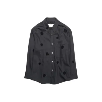 SONG FOR THE MUTE Daisy embroidered '' Shirt Jacket