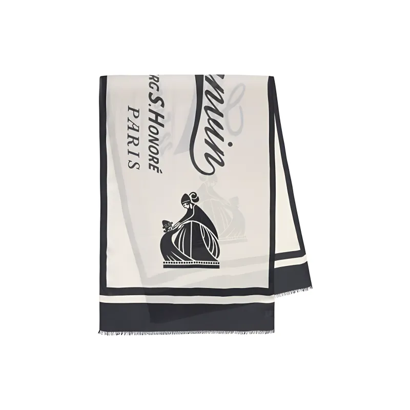 Lanvin Knit Scarves Women's Ecru-0