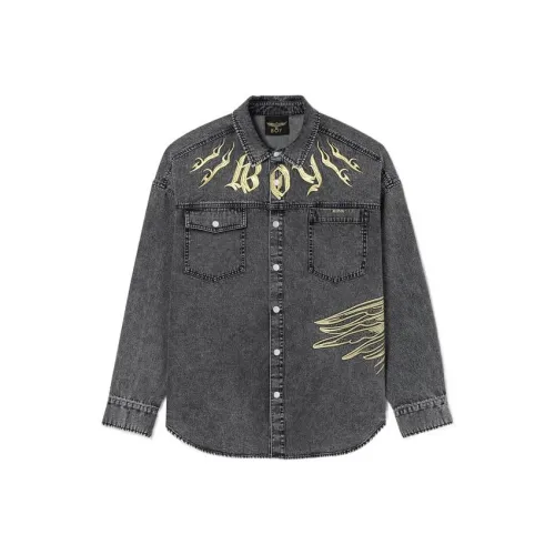 Boy London SS22 Denim Jacket Men's Black