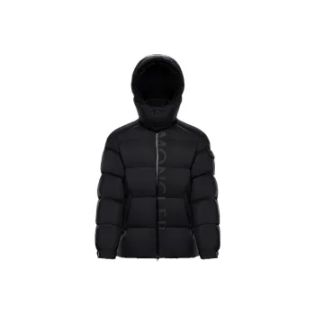 Moncler Down Jackets Men Black