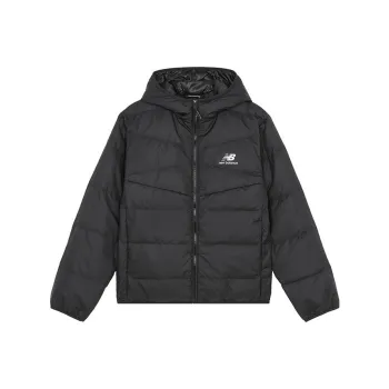 New Balance Casual Down Jacket Down Jackets Men Black