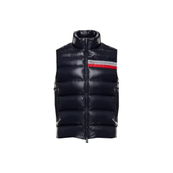 Moncler Vests Men Dark Blue