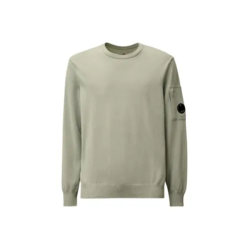C.P.Company SS25 Knitwear Men's Blue Fox Gray