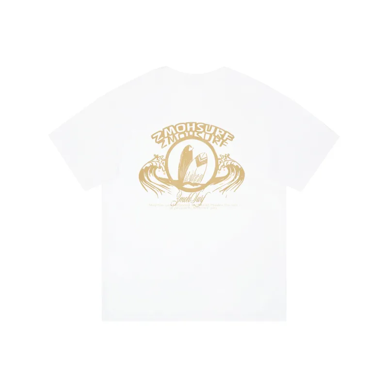 ZMOH Short Sleeved T Shirt Unisex Couple's-0