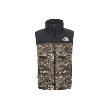 THE NORTH FACE Reversible Camouflage print Padded Gilet