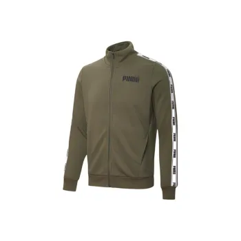 PUMA Jackets Coats Men's Olive Green