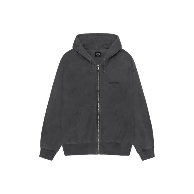 Stussy Pigment Dyed Buana Zip Hoodie-0
