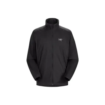 Arcteryx SS23 Nodin Men's Logo Lightweight Windproof Stand Collar Jacket
