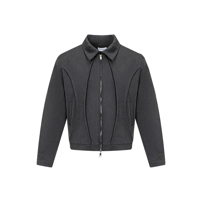 TESTUNG Jackets Unisex Dark Gray-0