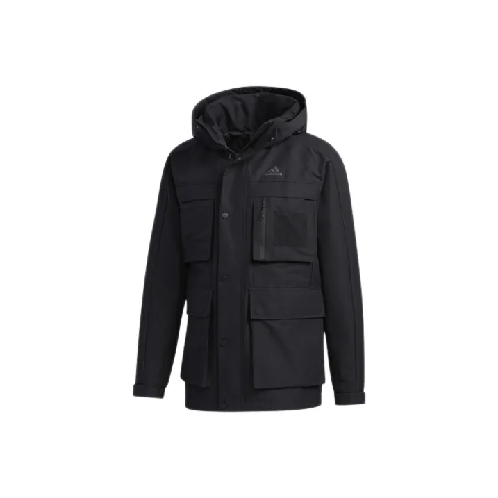 Adidas Down Jackets Men Black-0