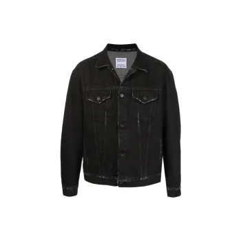 Marcelo Burlon Denim Jackets Men Black