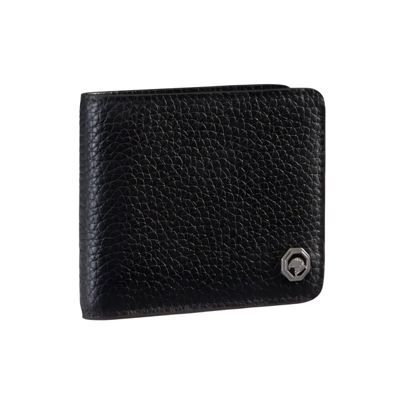 STEFANO RICCI Calfskin Wallet Men's Black-1