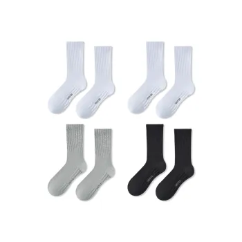 JIAZINI Knee High Socks Men's 4 Pack