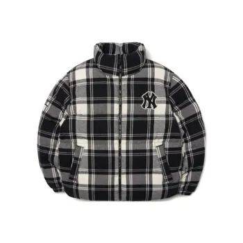 MLB New York Yankees Puffer Jackets Unisex Black