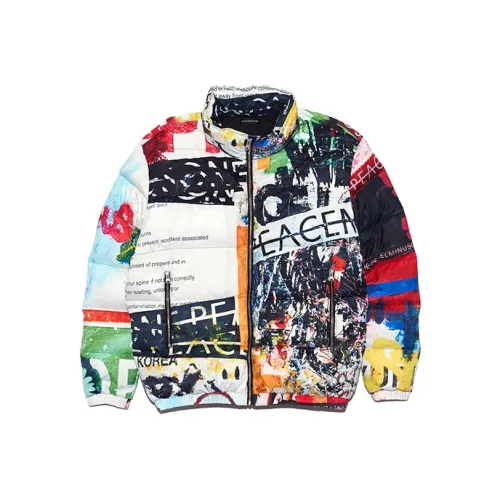 Peaceminusone Down Jackets Unisex Multicolor