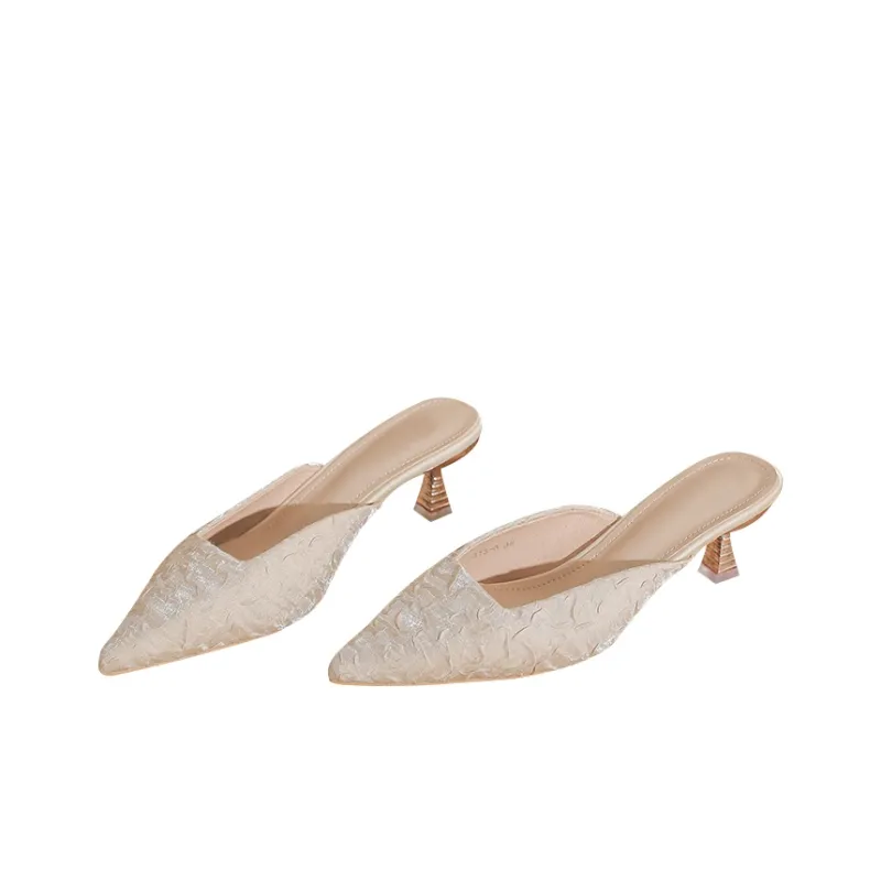 MCKP Rubber Sole Slip Resistant Closed Toe Slippers Women's-1