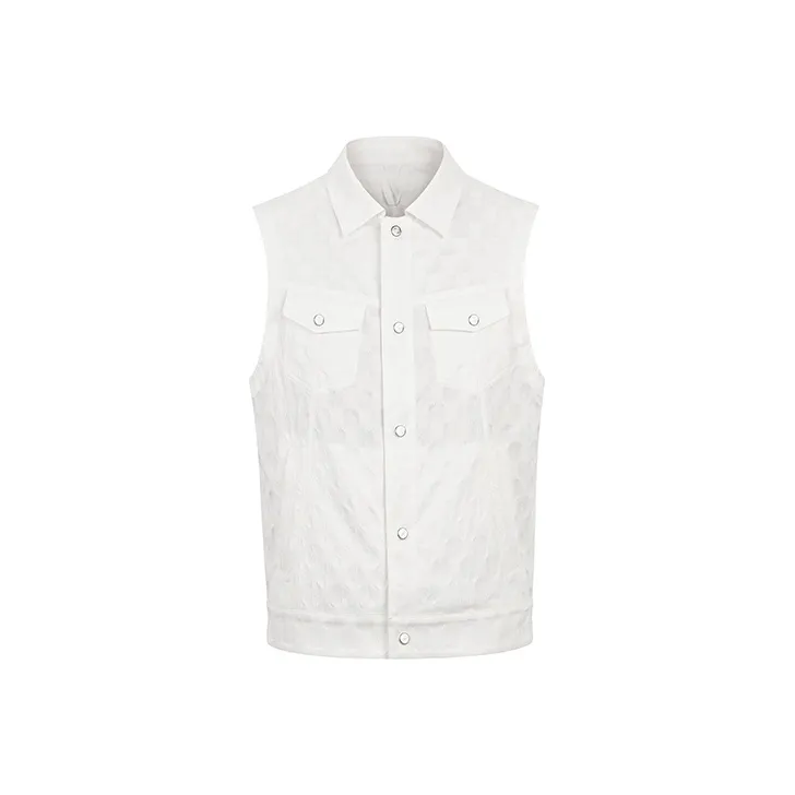 RARE Vests Men White-0
