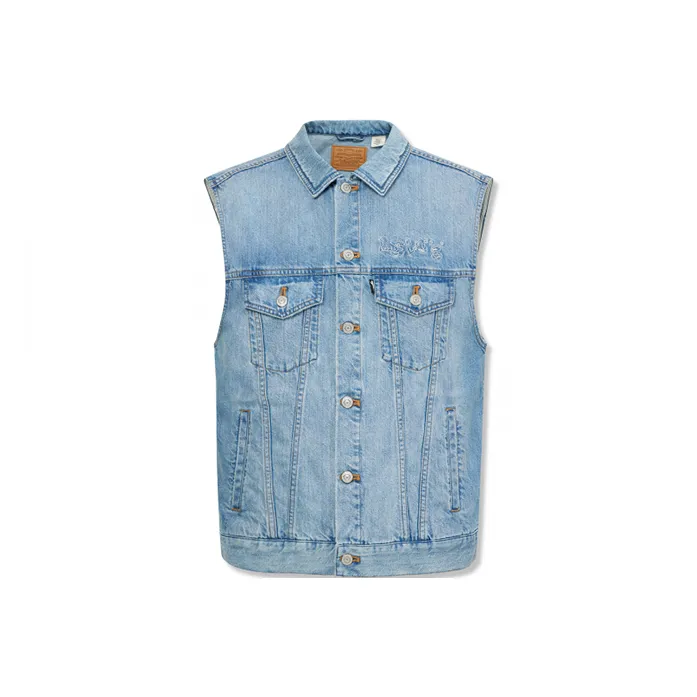 Levis Vests Men Blue-0