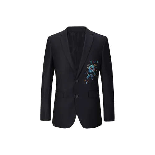 ANDREW MACKENZIE Business Suit Men's Black